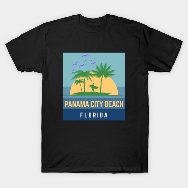 Panama City Beach Florida T-Shirt by bougieFire